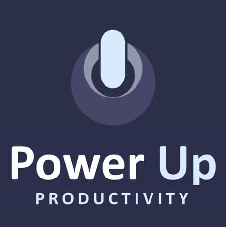 Power Up Productivity logo.